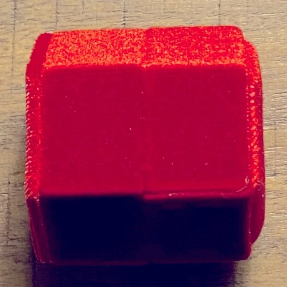 NWT Red Velvet Hexagon Honeycomb Ring Box / Jewelry Box